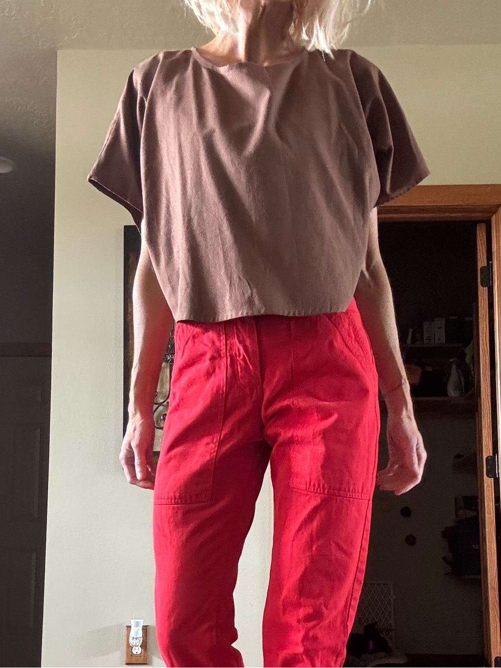 Jamie and the Jones Raw Silk Top XS EUC